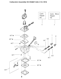 Page A Diagram and Parts List for FEATHERLITE Plus Weed Eater Trimmer